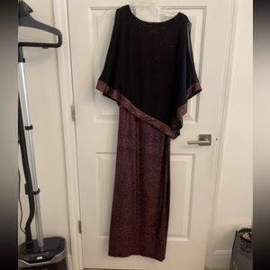 Hijabi friendly purple modest dress!